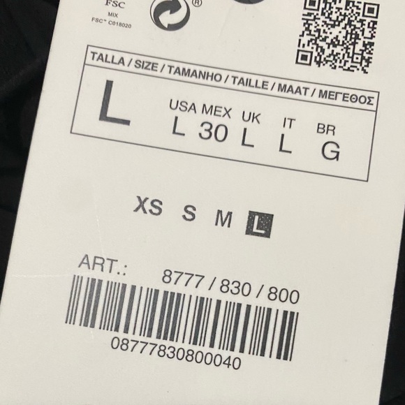 Zara NWT black midi ruffle dress - Picture 12 of 12